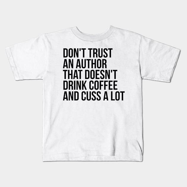A Day Without author Kids T-Shirt by IndigoPine